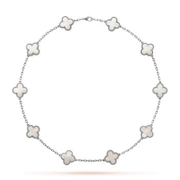 CLOVER-CHAIN 10 MOTIFS - SILVER