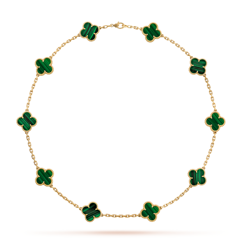 CLOVER-CHAIN 10 MOTIFS - GREEN