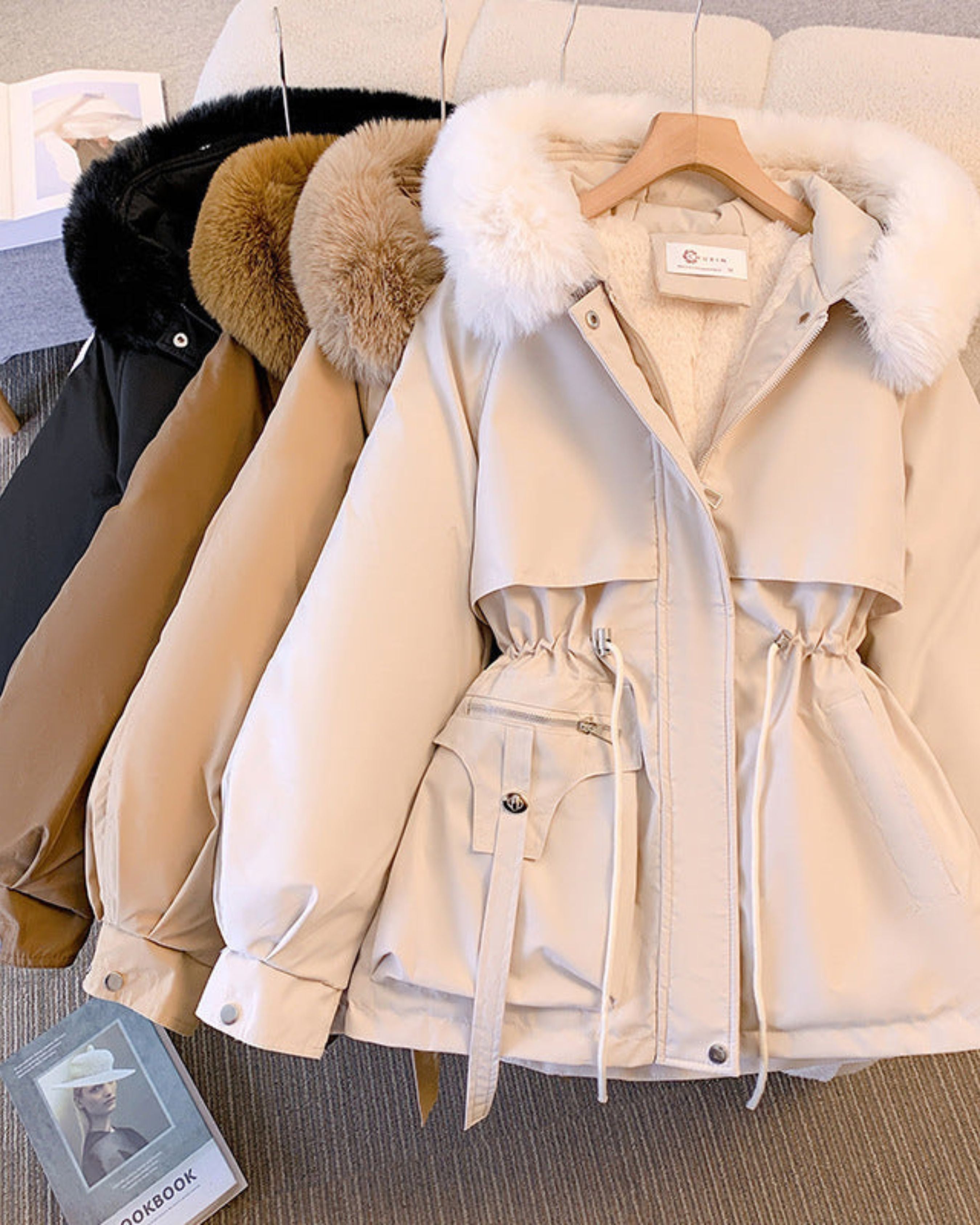 EMY | ELEGANT FURRY WINTER JACKET