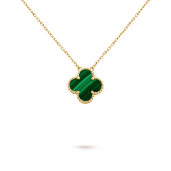 CLOVER NECKLACE - GREEN