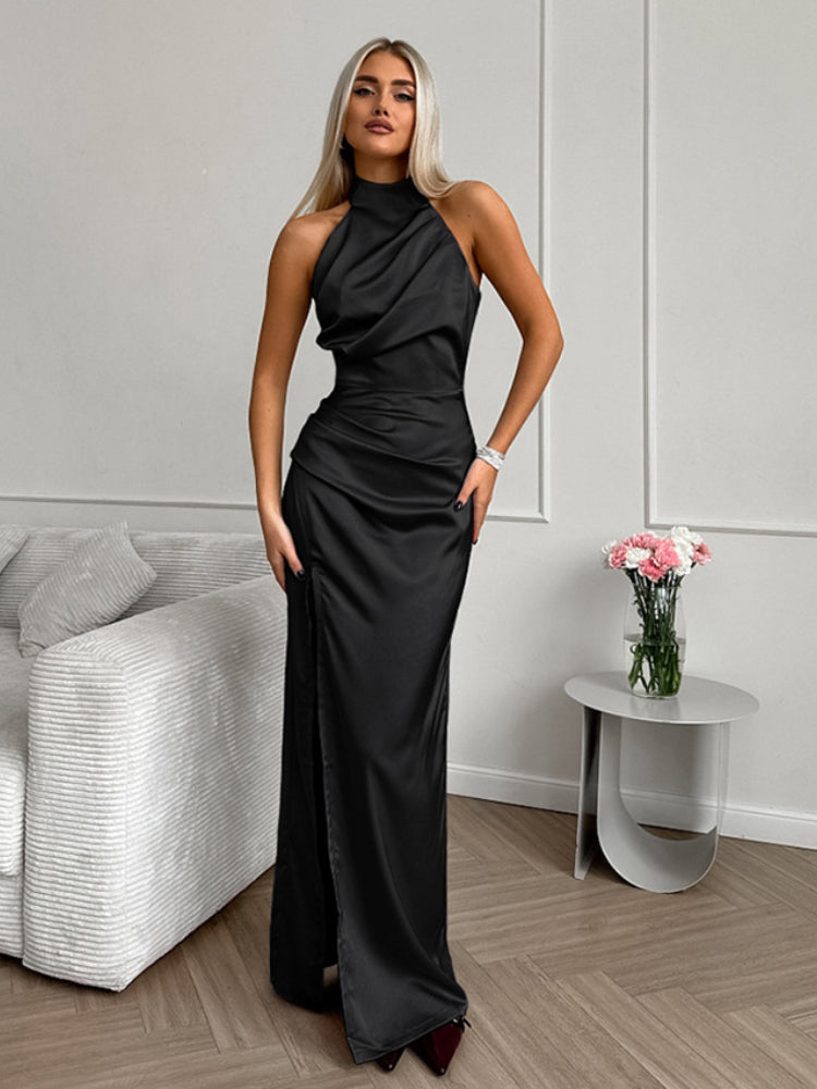 Black Fashion Sleeveless Dress