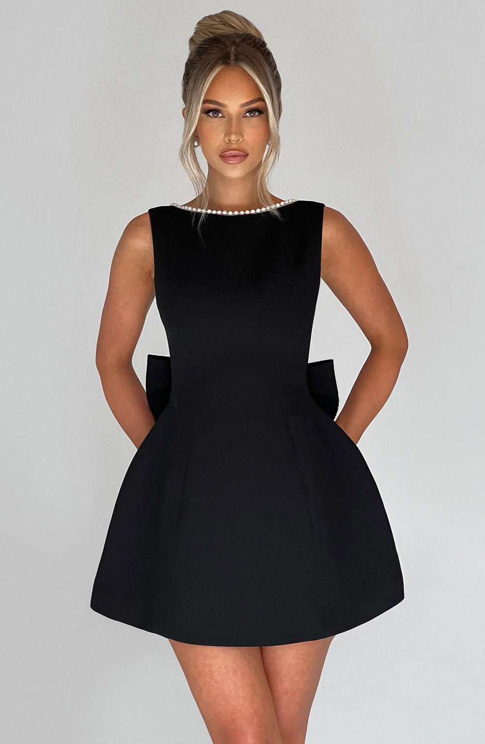 Carrie Mini Dress - Black