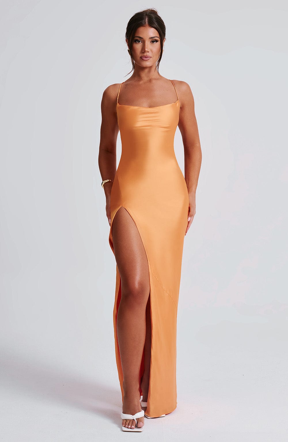 Misha Maxi Dress - Tangerine